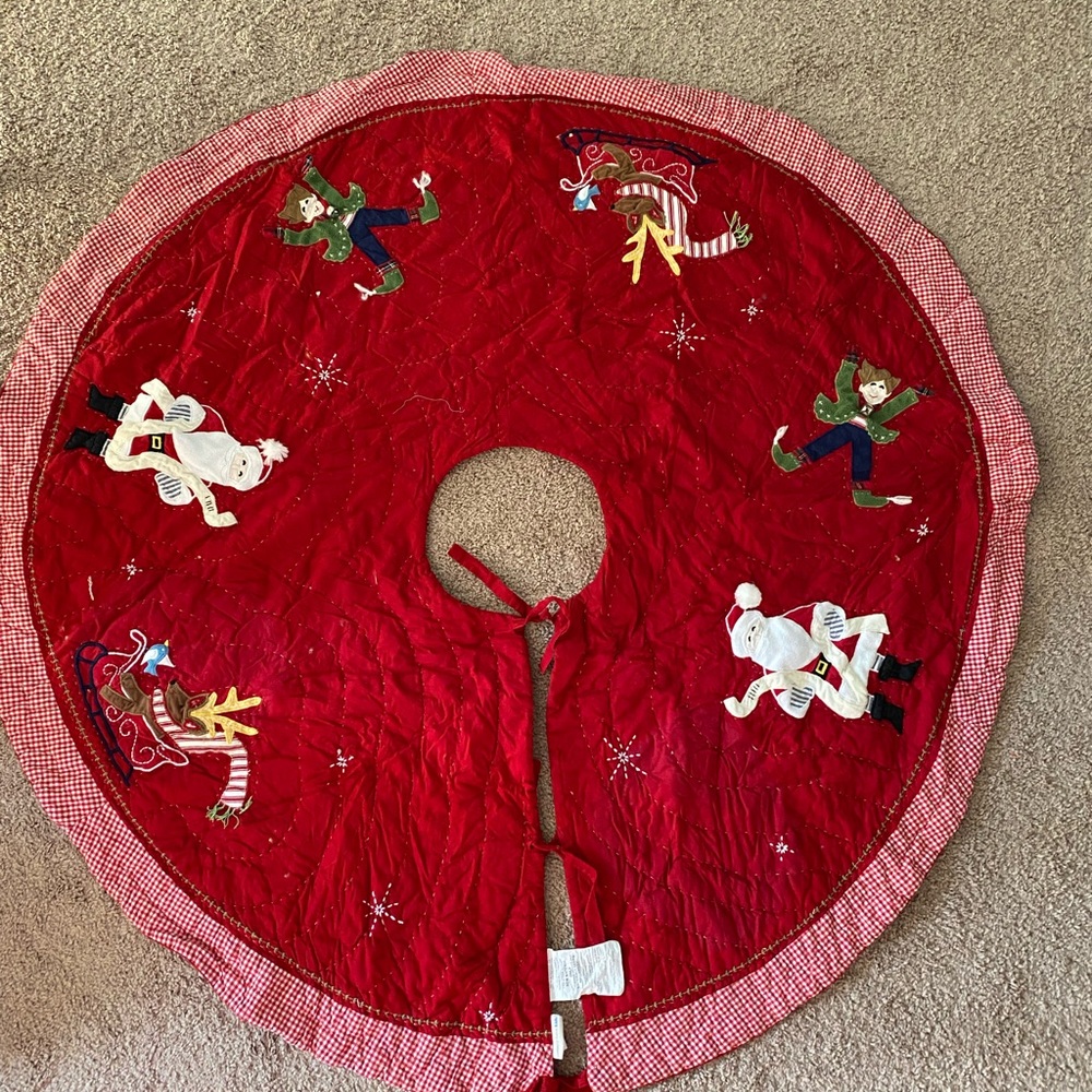 Pottery Barn Kids Christmas Tree Skirt